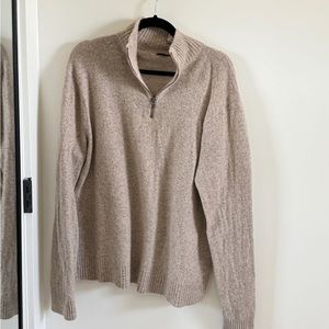 J.Crew Men’s Quarter Zip Sweater